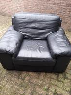 Leren sofa, Ophalen, Gebruikt, Eenpersoons, Leer