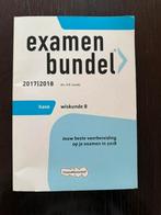 Examenbundel Wiskunde B 2017/2018, HAVO, Ophalen of Verzenden, Zo goed als nieuw, H.R. Goede