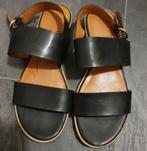 Zwarte sandalen - Maat 40 - Ophalen in den haag., Ophalen, Zwart, Sandalen of Muiltjes, Gedragen