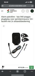 Patrolline alarm vespa sprint, Ophalen of Verzenden, Zo goed als nieuw, Overige typen, Patrolline