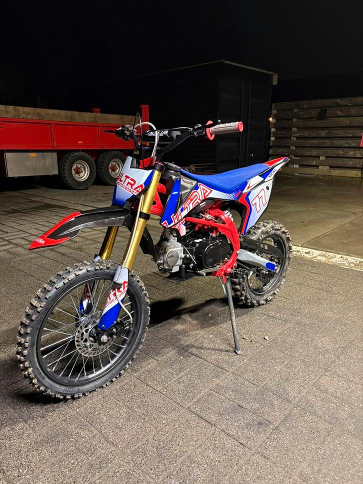Splinter nieuwe Ultra 125cc crossmotor, Fietsen en Brommers, Brommers | Crossbrommers, Nieuw, Overige merken, Ophalen