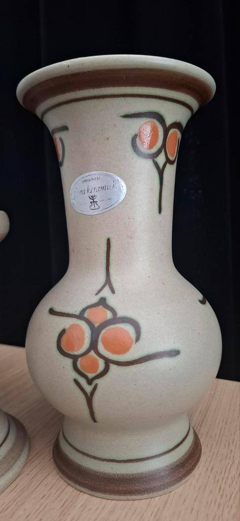 Flora Keramiek Gouda Holland, Antiek en Kunst, Antiek | Keramiek en Aardewerk, Ophalen of Verzenden