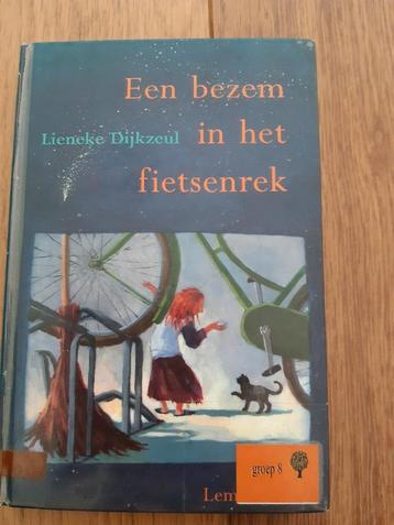 Een bezem in het fietsenrek Lieneke Dijkzeul beschikbaar voor biedingen