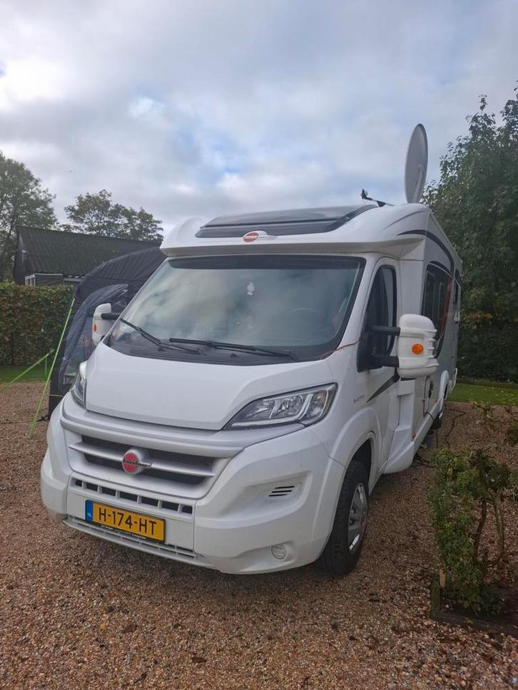 BURSTNER NEXXO T 728 G AUTOMAAT, Caravans en Kamperen, Campers, tot en met 3, Half-integraal, Bürstner, Fiat, Diesel, Automaat