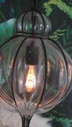 Prachtige hanglamp Murano style Venetië mondgeblazen, Ophalen of Verzenden, Glas