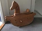 Houten hobbelpaard zware kwaliteit, Kinderen en Baby's, Speelgoed | Houten speelgoed, Ophalen, Gebruikt, Rij- of Hobbelspeelgoed