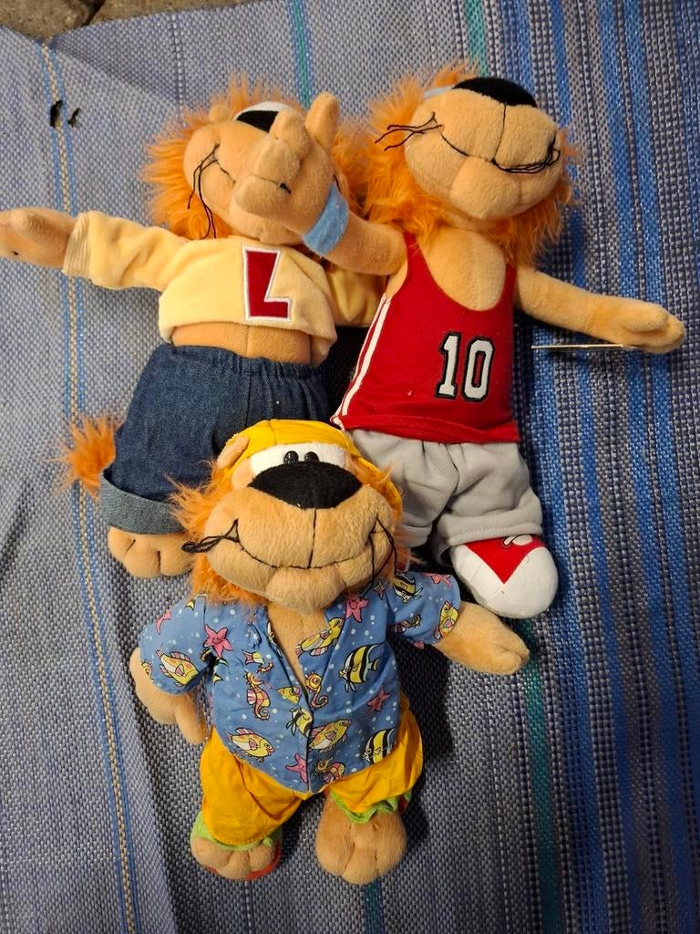 3 loekies, Ophalen of Verzenden, Stoffen beer, Overige merken