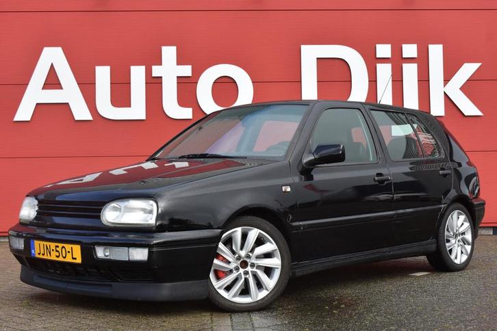 Volkswagen Golf 2.9 VR6 Syncro Leder | Airco | Cruise | Spor, Auto's, Oldtimers, Bedrijf, Te koop, 4x4, ABS, Airbags, Airconditioning