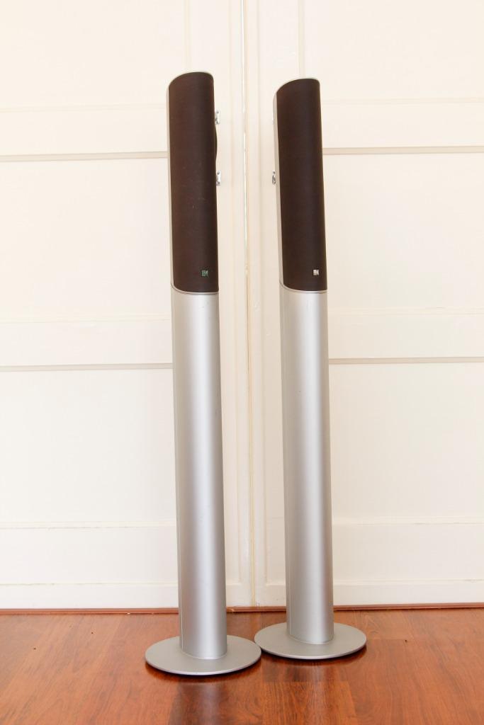 KEF HTS5001 speakers + stands, Audio, Tv en Foto, Luidsprekers, Gebruikt, Front, Rear of Stereo speakers, 60 tot 120 watt, Overige merken