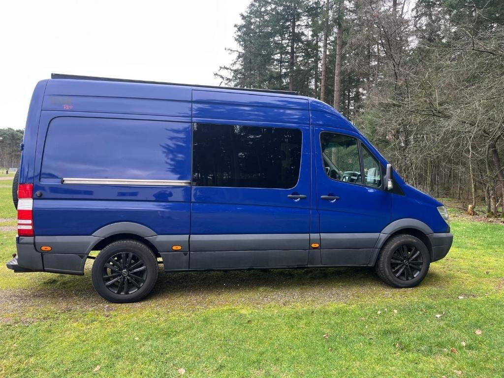 Stoere Sprinter buscamper, Reservewiel, Chemisch toilet, Buscamper of Camperbus, Tot en met 2
