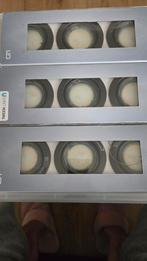 Zwarte Spotlights - Set van 3, Ophalen, Led-lamp, Minder dan 30 watt, Nieuw