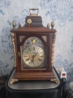 Grote Antieke Warmink Tafelklok met Maanfase, Antiek en Kunst, Ophalen of Verzenden