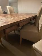 Grenen houten tafel 110x240, Huis en Inrichting, Tafels | Eettafels, Ophalen, Gebruikt, 100 tot 150 cm, 200 cm of meer