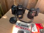 Canon EOS 1000 Analoge Camera, Audio, Tv en Foto, Fotocamera's Analoog, Gebruikt, Spiegelreflex, Ophalen of Verzenden, .