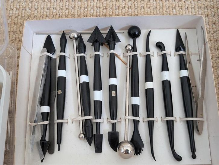 Suikerwerk set compleet; Alle toebehoren voor cakedecorating, Hobby en Vrije tijd, Taarten en Cupcakes maken, Zo goed als nieuw
