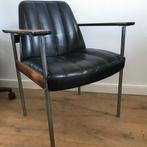 Sven Ivar Dysthe Dokka Mobler stoel model 1001 chair 1960, Ophalen, Gebruikt, Bruin, Nvt