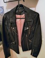 Leren jasje Only maat 36, Ophalen of Verzenden, Zo goed als nieuw, Maat 36 (S), Zwart