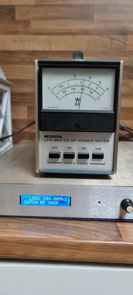 Fm zender met stereo, Telecommunicatie, Zenders en Ontvangers, Gebruikt, Zender, Ophalen