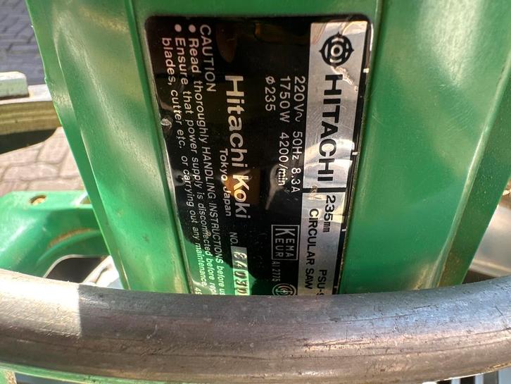 Hitachi Cirkelzaag - Eigen Creatie tot tafelzaag???, Doe-het-zelf en Verbouw, Gereedschap | Zaagmachines, Gebruikt, Cirkelzaag