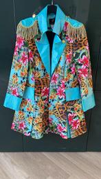 Carnaval Blazer Jasje Bloemenprint, Kleding | Dames, Carnavalskleding en Feestkleding, Ophalen of Verzenden, Nieuw, Carnaval, Kleding