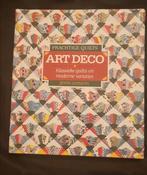 Art deco , quilts  boek met patronen, Ophalen of Verzenden, Zo goed als nieuw, Borduren en Naaien, Jenni dobson