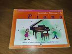 Piano les boek niveau 1A Alfred's Basic Piano library, Gebruikt, Overige genres, Les of Cursus, Ophalen of Verzenden