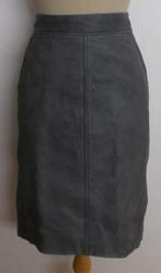 Grijze leer met stof rok van Comma! 44, Maat 42/44 (L), Ophalen of Verzenden, Zo goed als nieuw, Knielengte