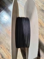 Gevlochten slang zwart polyamide, 2 soorten, Ophalen, Nieuw, Kabel of Snoer