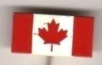 Speldje VLAG CANADA MAPLE LEAF (A8), Verzamelen, Verzenden, Zo goed als nieuw, Overige onderwerpen