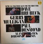 lp,Dave Brubeck – We're All Together Again For The First Tim, Cd's en Dvd's, Vinyl | Jazz en Blues, 1960 tot 1980, Ophalen of Verzenden