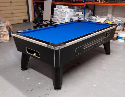 Pooltafel met muntinworp bezorgd, Sport en Fitness, Biljarten en Poolen, Gebruikt, Pooltafel, Ophalen of Verzenden