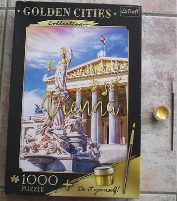 Legpuzzel Trefl - Golden Cities Collection. Vienna / Wenen beschikbaar voor biedingen