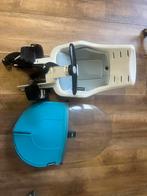 Bobike fietszitje ice blue, Fietsen en Brommers, Fietsaccessoires | Fietsstoeltjes, Ophalen, Voorzitje, 0 t/m 13 kg, Gebruikt