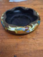 Plateel schaal met gegolfde rand, Ophalen of Verzenden