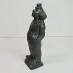 Clown sculptuur van klei.  33 cm hoog., Ophalen of Verzenden, Zo goed als nieuw, Mens