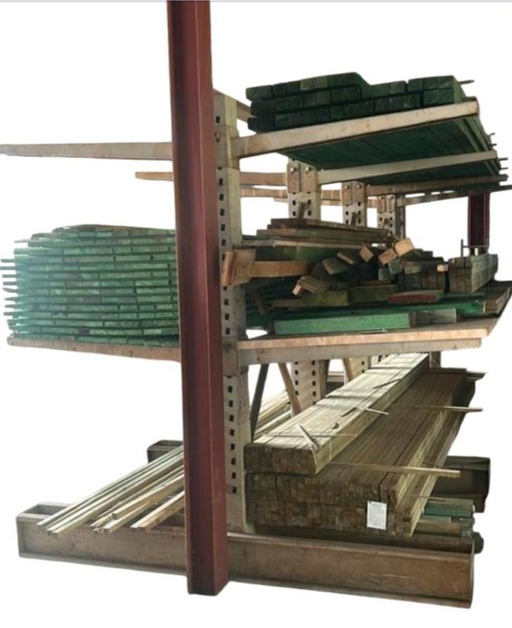 6x Draagarmstelling zwaar. Armen 120cm. Dubbel te gebruiken., Doe-het-zelf en Verbouw, Overige Doe-het-zelf en Verbouw, Gebruikt