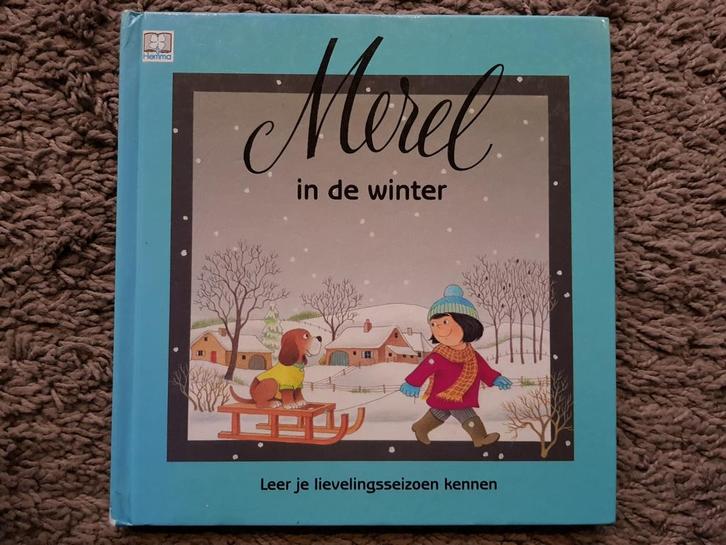 Boek : Merel in de winter -- Gemma van Leeuwen, Boeken, Kinderboeken | Jeugd | onder 10 jaar, Gelezen, Fictie algemeen, Ophalen of Verzenden