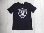 * Nieuw H&M NFL Raiders zwart shirt maat 170 *, Jongen of Meisje, H&M, Nieuw, Ophalen of Verzenden