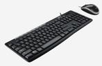 New: Logitech K200 toetsenbord-set + B100 muis + GRATIS cam, Logitech G, Nieuw, Ophalen of Verzenden, Qwerty
