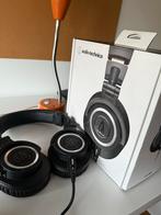 Audio-Technica ATH-M50x Studio Hoofdtelefoon, Audio, Tv en Foto, Koptelefoons, Ophalen of Verzenden, Zo goed als nieuw, Over oor (circumaural)
