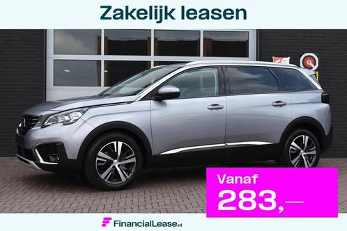 Peugeot 5008 1.2 PureTech 130PK Aut. Allure | Navi | 5 pers., Auto's, Peugeot, Bedrijf, Lease, Financial lease, ABS, Airbags, Airconditioning