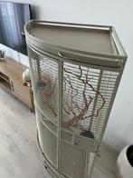 Original Strong papegaaienkooi Nadia XL – Beige, Dieren en Toebehoren, Vogels | Hokken en Kooien, Ophalen of Verzenden, Metaal