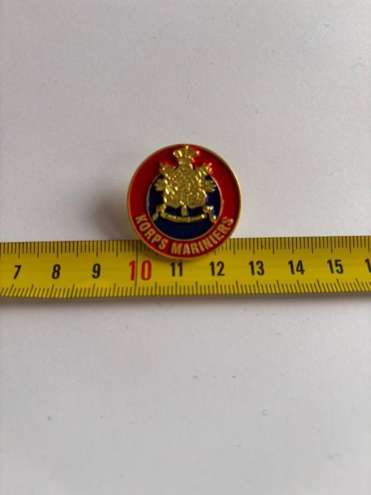 Korps mariniers speld, Verzamelen, Militaria | Algemeen, Landmacht, Kleding of Schoenen, Nederland, Ophalen of Verzenden
