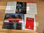 NL auto folder Alfa Romeo 164 + FMR folder (EN), Ophalen of Verzenden, Zo goed als nieuw, Alfa Romeo
