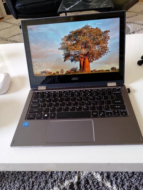 Acer Spin, Computers en Software, Windows Laptops, Gebruikt, 11 inch, SSD, Minder dan 2 Ghz, 4 GB, Qwerty, Met touchscreen, Ophalen