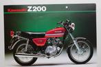 Folder Kawasaki Z200 Z 200 brochure leaflet, Ophalen of Verzenden, Kawasaki