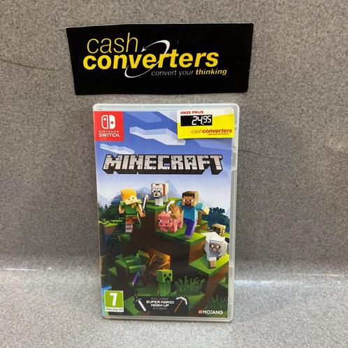 Nintendo Switch game Minecraft | in hoes | 385096, Spelcomputers en Games, Games | Nintendo Switch, Zo goed als nieuw, 1 speler