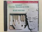 Schubert - Piano Trio 1 D898 + Nocturne - Beaux Arts Trio, Ophalen of Verzenden, Romantiek, Zo goed als nieuw, Kamermuziek