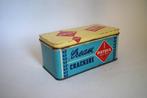Vintage blik Patria cream crackers De enige echte blauw geel, Ophalen of Verzenden, Gebruikt, Overige, Overige merken