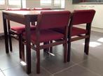 PASTOE TAFEL & STOELEN. Japanse serie. CEES BRAAKMAN., Huis en Inrichting, Ophalen, Zo goed als nieuw, 4 tot 6 stoelen